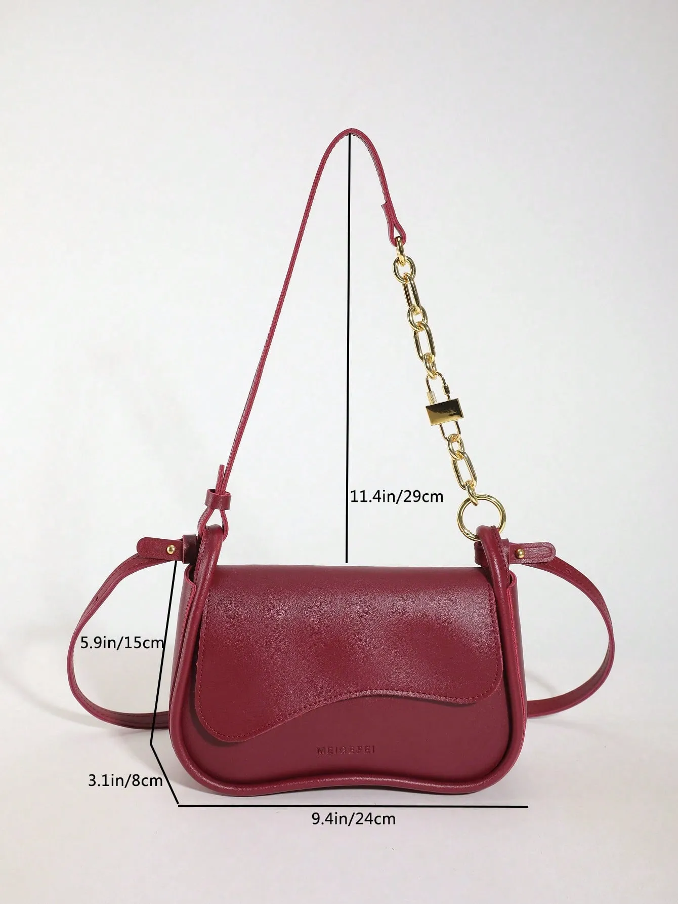 1 Piece Square Mini Crossbody Bag