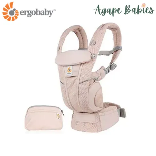 [10 year local warranty] Ergobaby Omni Breeze Baby Carrier - Pink Quartz