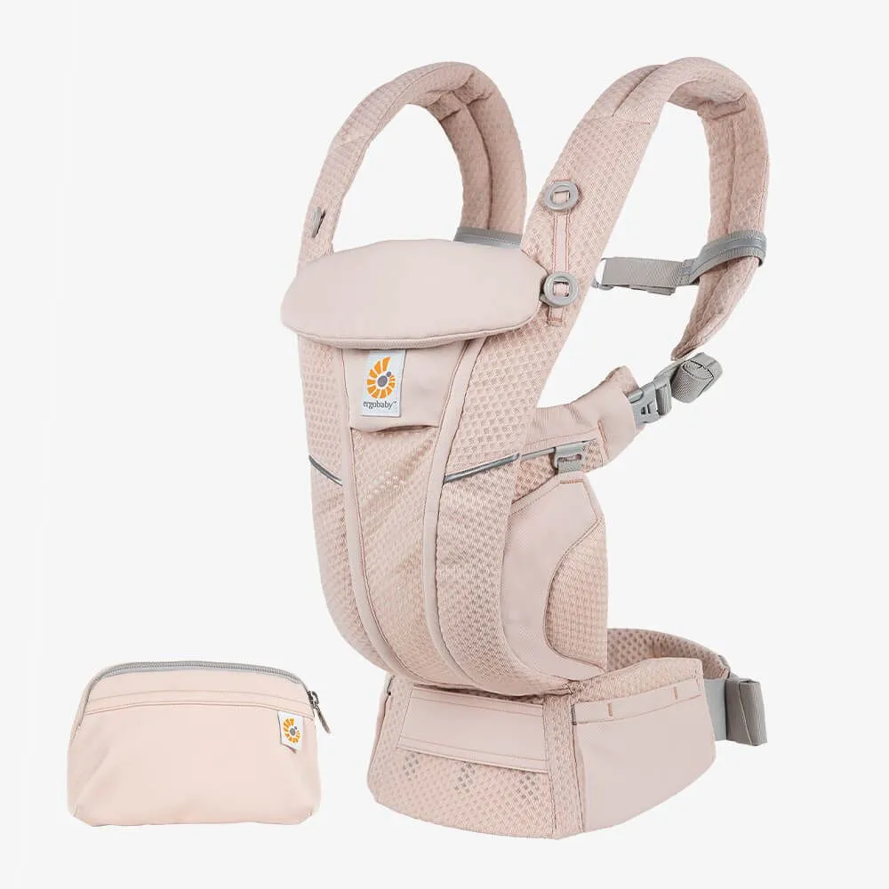 [10 year local warranty] Ergobaby Omni Breeze Baby Carrier - Pink Quartz