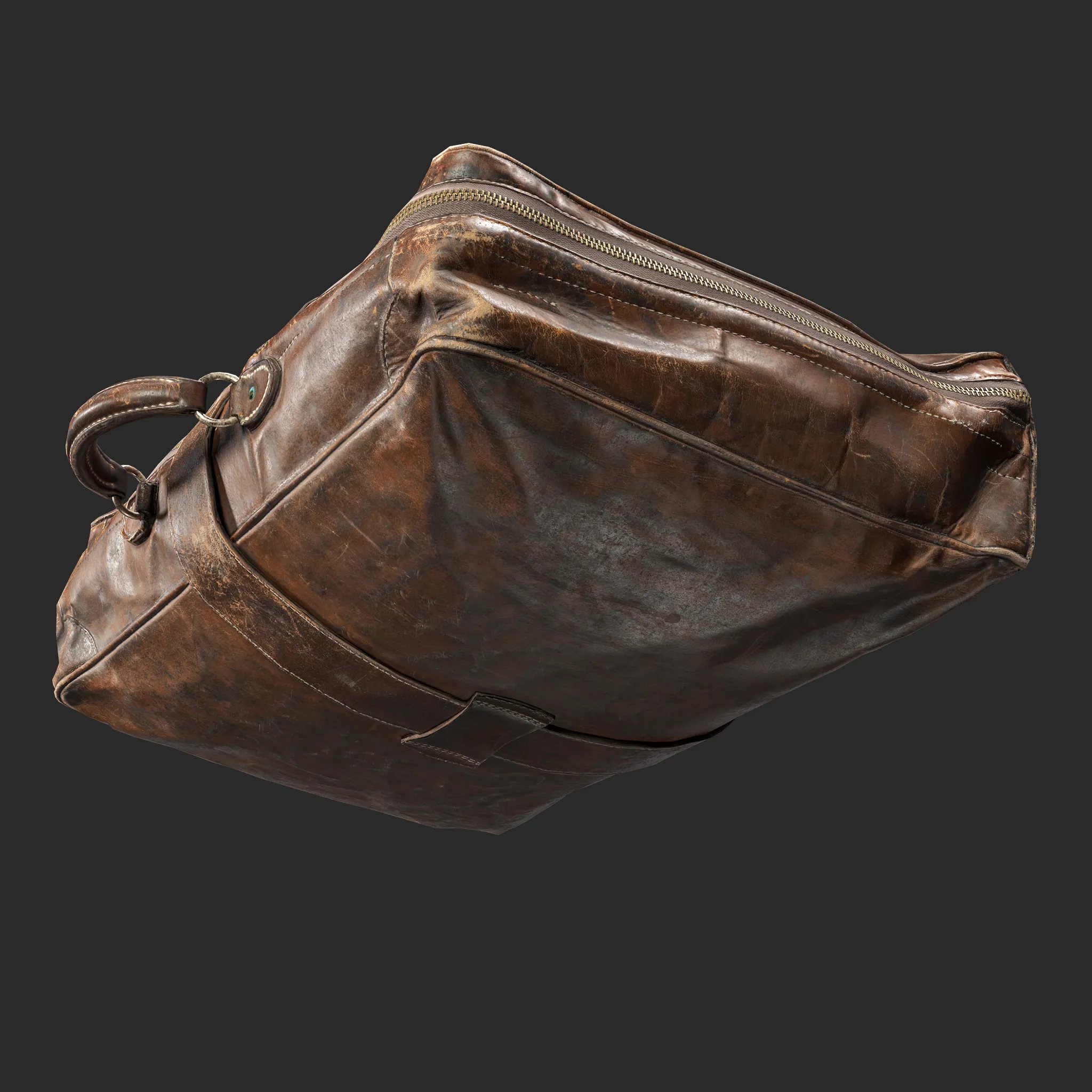 3D Leather Briefcase
