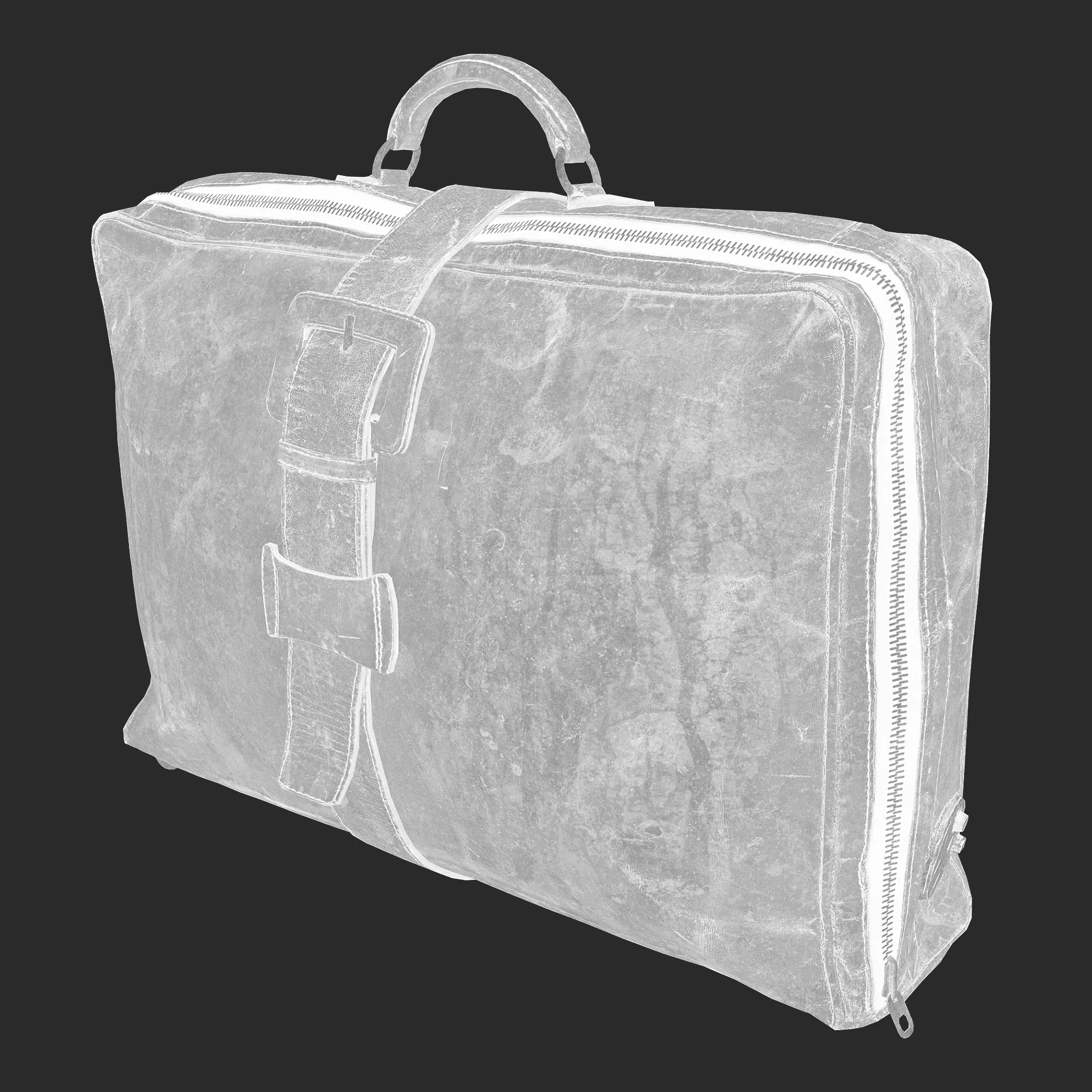 3D Leather Briefcase