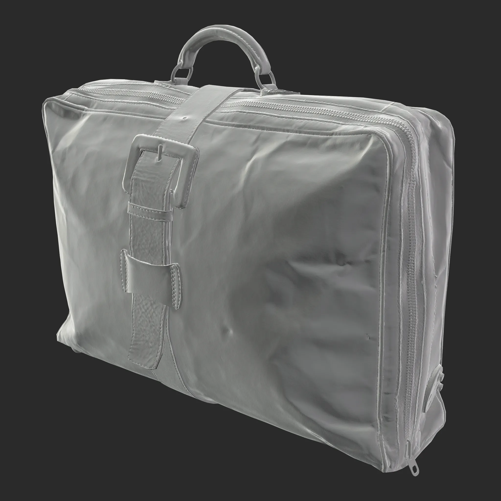 3D Leather Briefcase