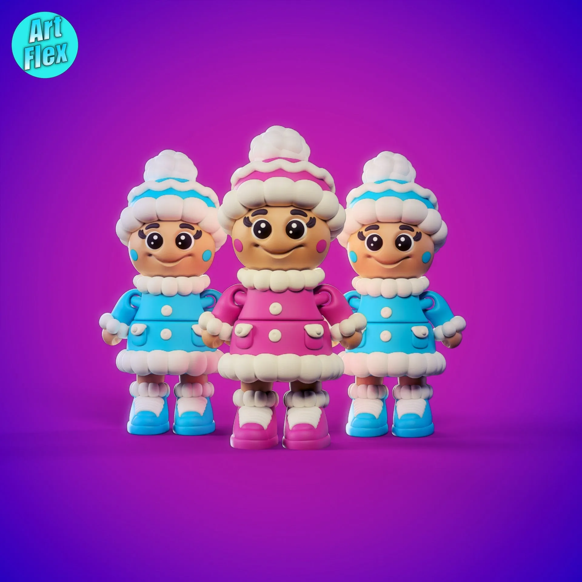 3D Printed Toys- Artflex3D Designs