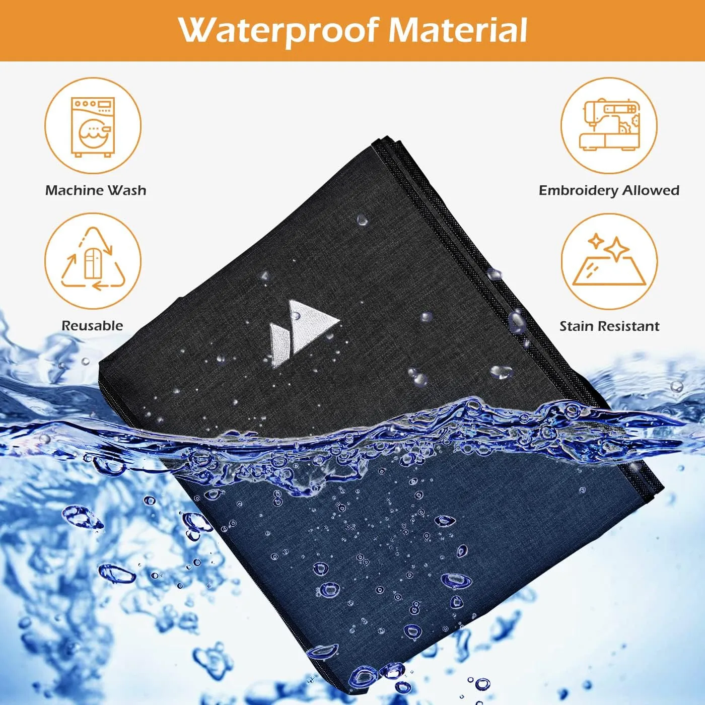 43" Waterproof Oxford Fabric Travel Garment Bags for Suit