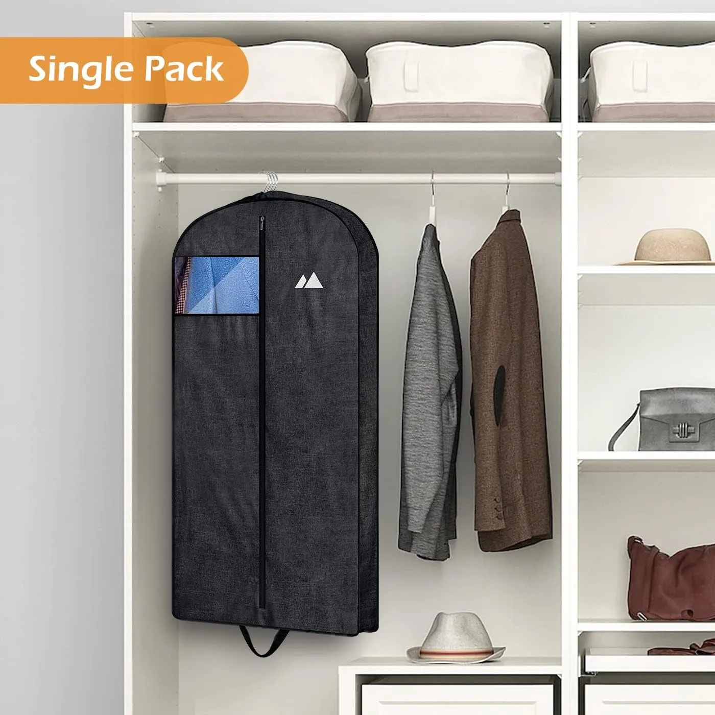 43" Waterproof Oxford Fabric Travel Garment Bags for Suit