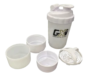 500ml Compartment Shaker by Gorilla X Labs