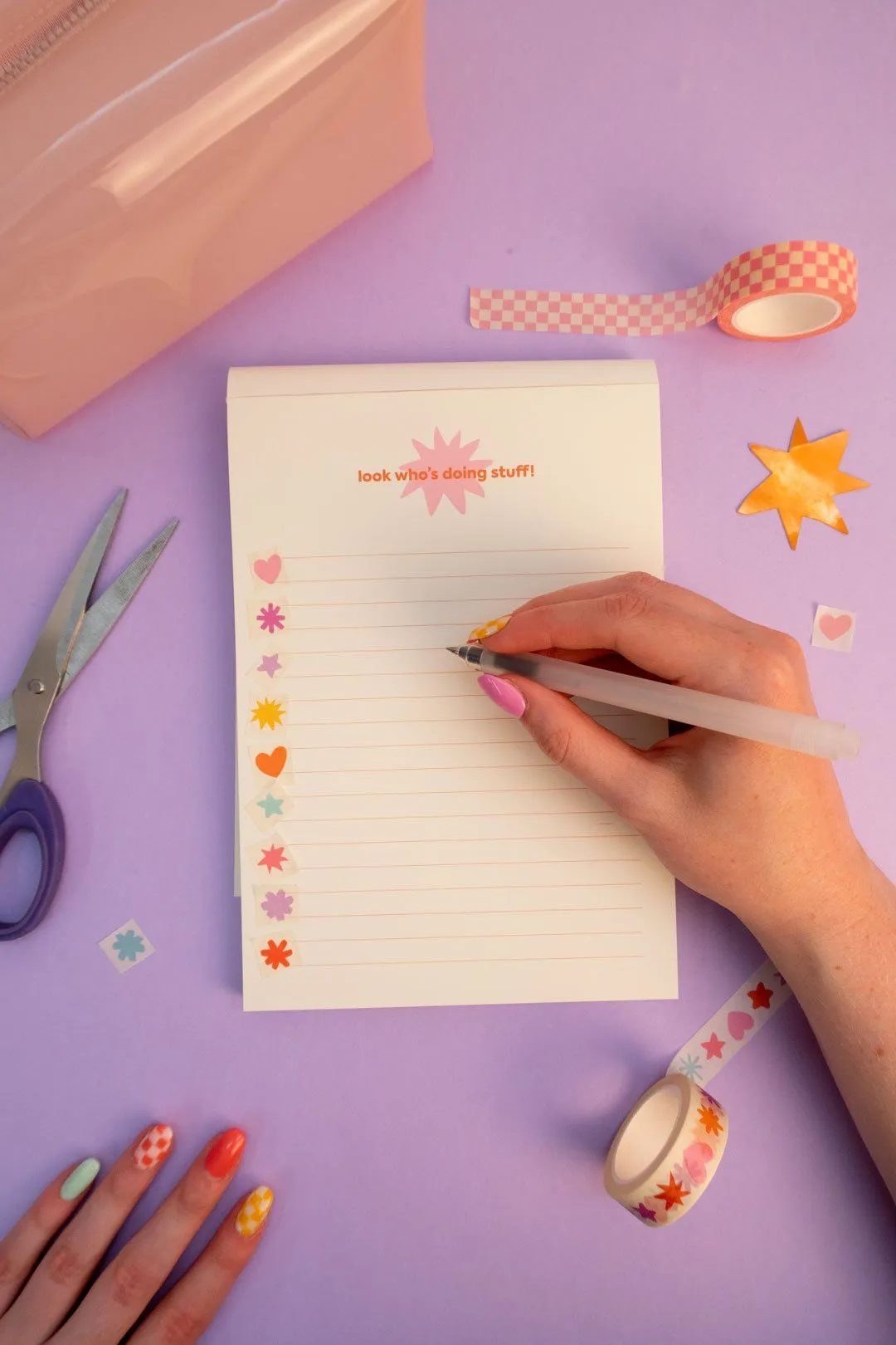 A5 Look Who’s Doing Stuff Lined Desk Planner