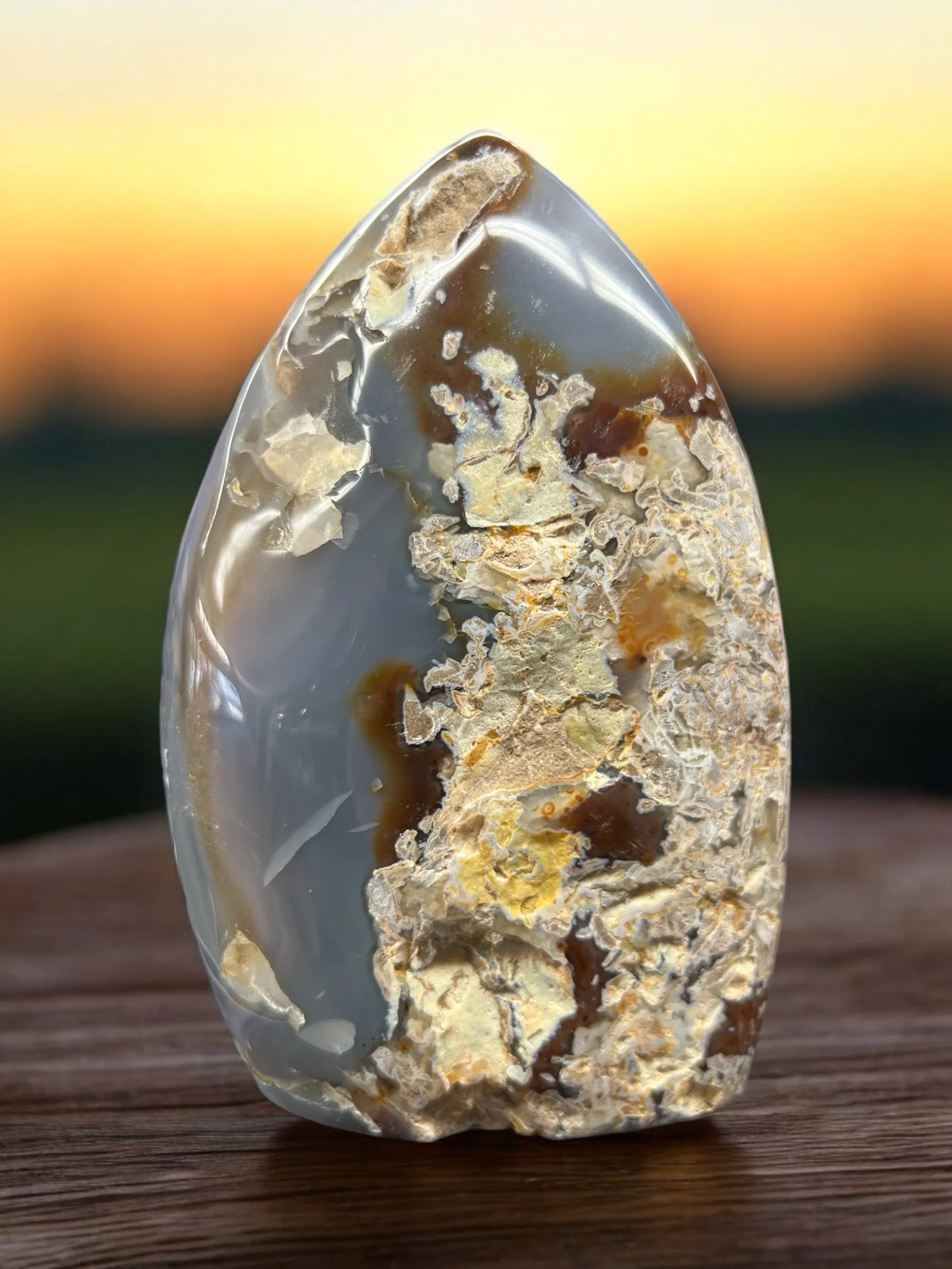 Agate Geode - Self-Standing Free Form