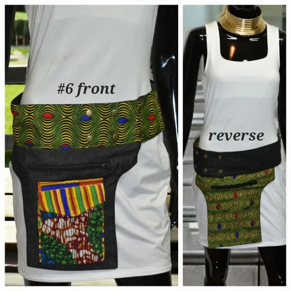 Ankara Mix Waist bag