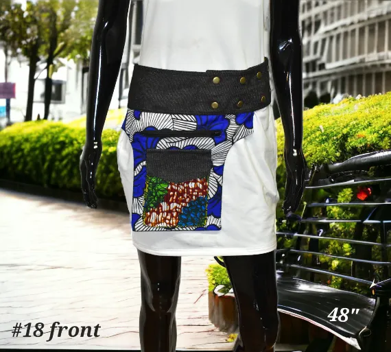 Ankara Mix Waist bag