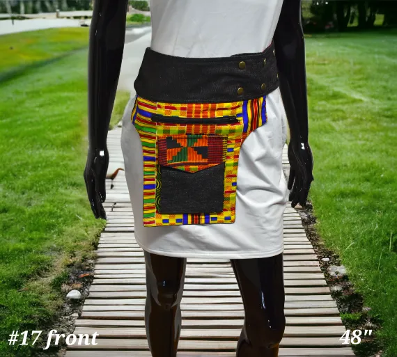 Ankara Mix Waist bag