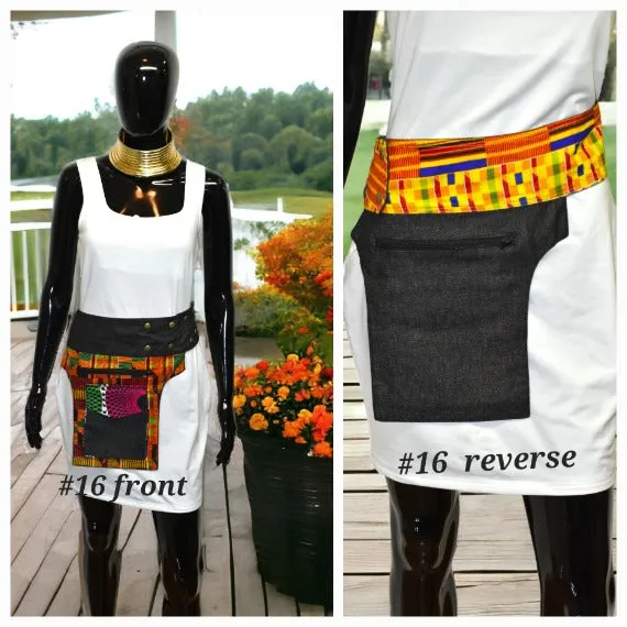 Ankara Mix Waist bag
