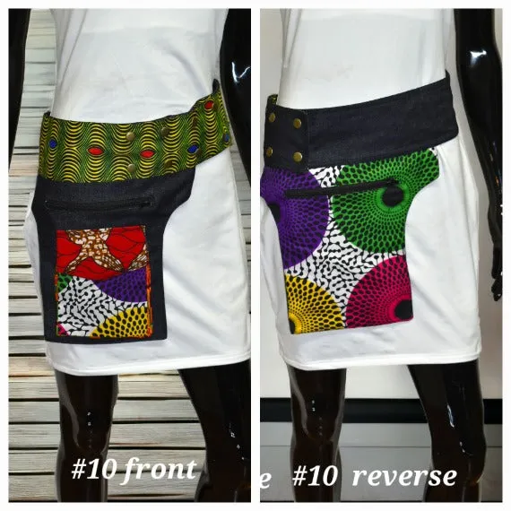 Ankara Mix Waist bag