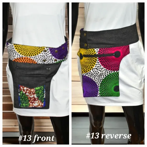Ankara Mix Waist bag