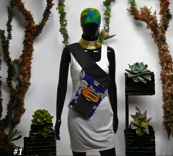 Ankara Mix Waist bag