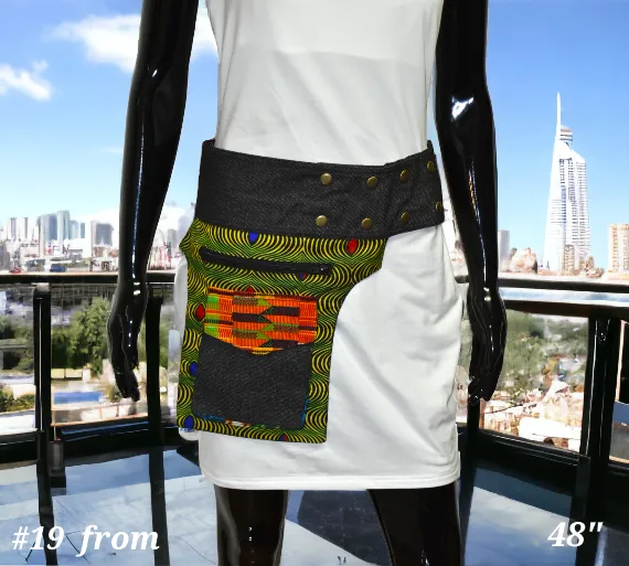 Ankara Mix Waist bag