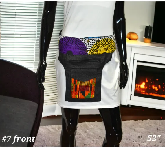 Ankara Mix Waist bag