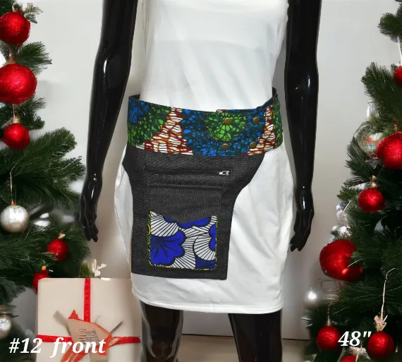 Ankara Mix Waist bag