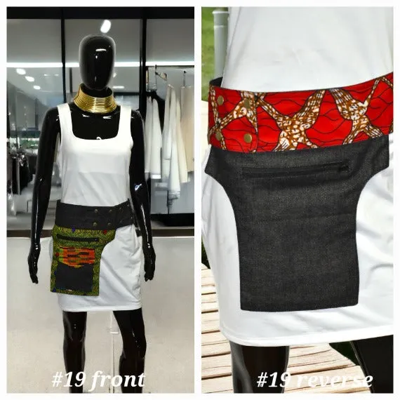 Ankara Mix Waist bag