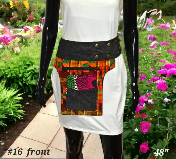 Ankara Mix Waist bag