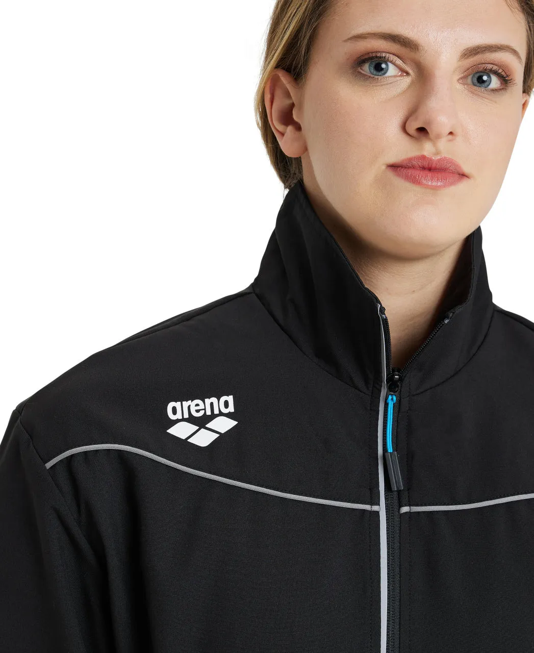 Arena Team Unisex Panel Jacket - Black