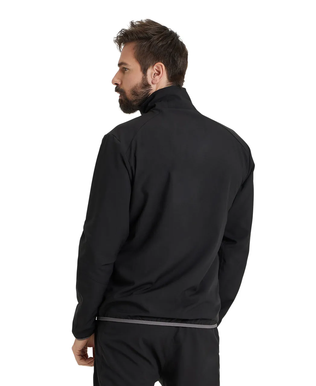 Arena Team Unisex Panel Jacket - Black