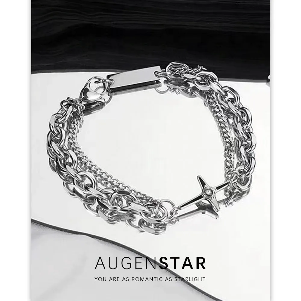 ASR | Cross Star-studded Bracelet