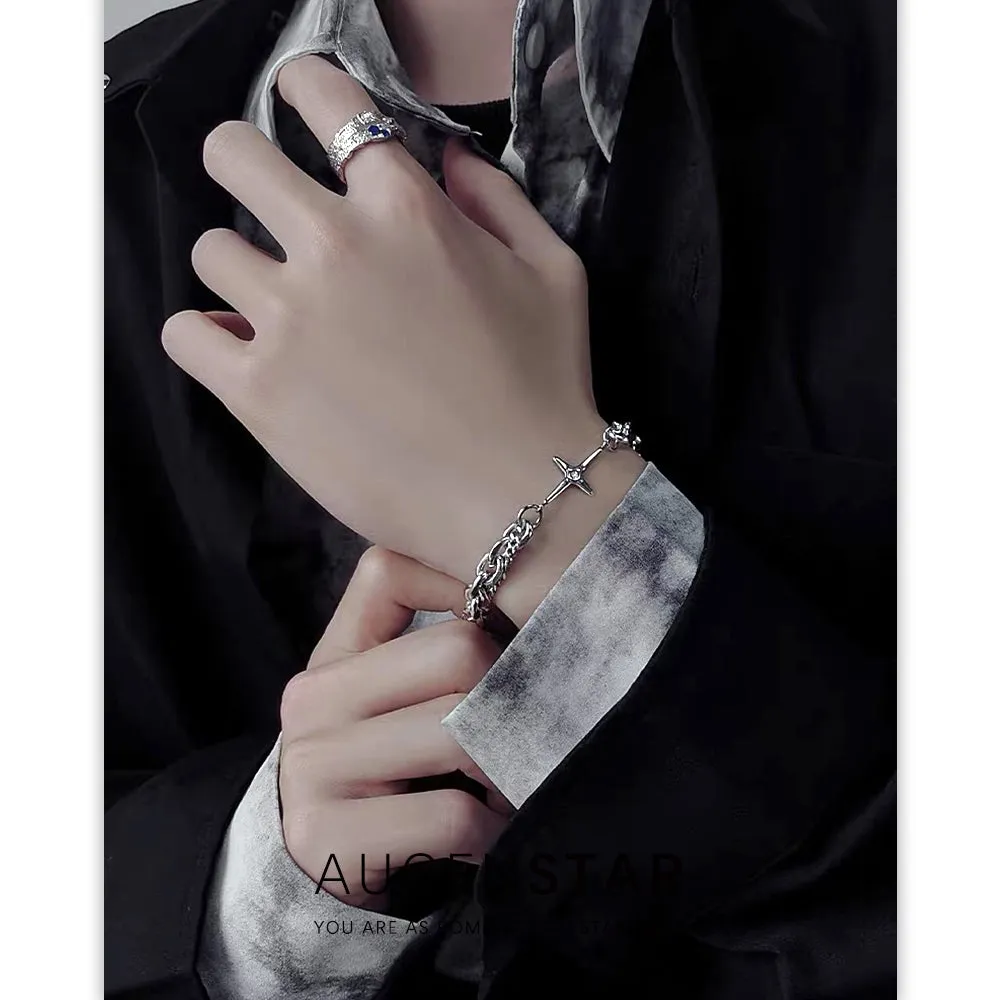 ASR | Cross Star-studded Bracelet
