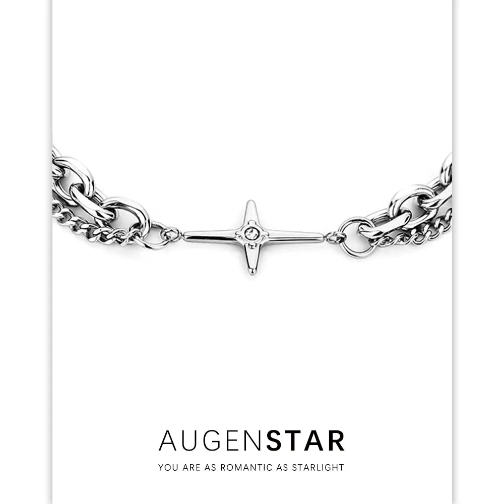 ASR | Cross Star-studded Bracelet