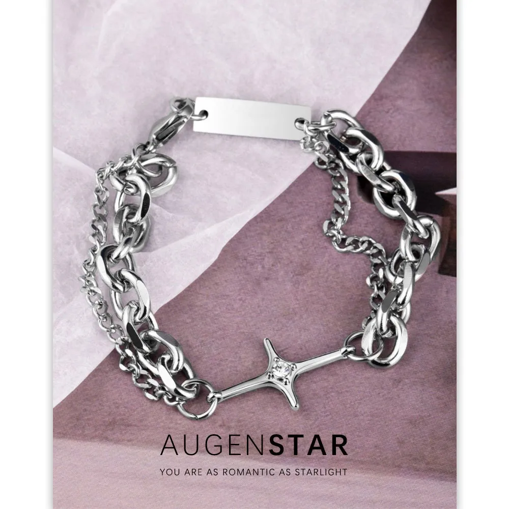ASR | Cross Star-studded Bracelet