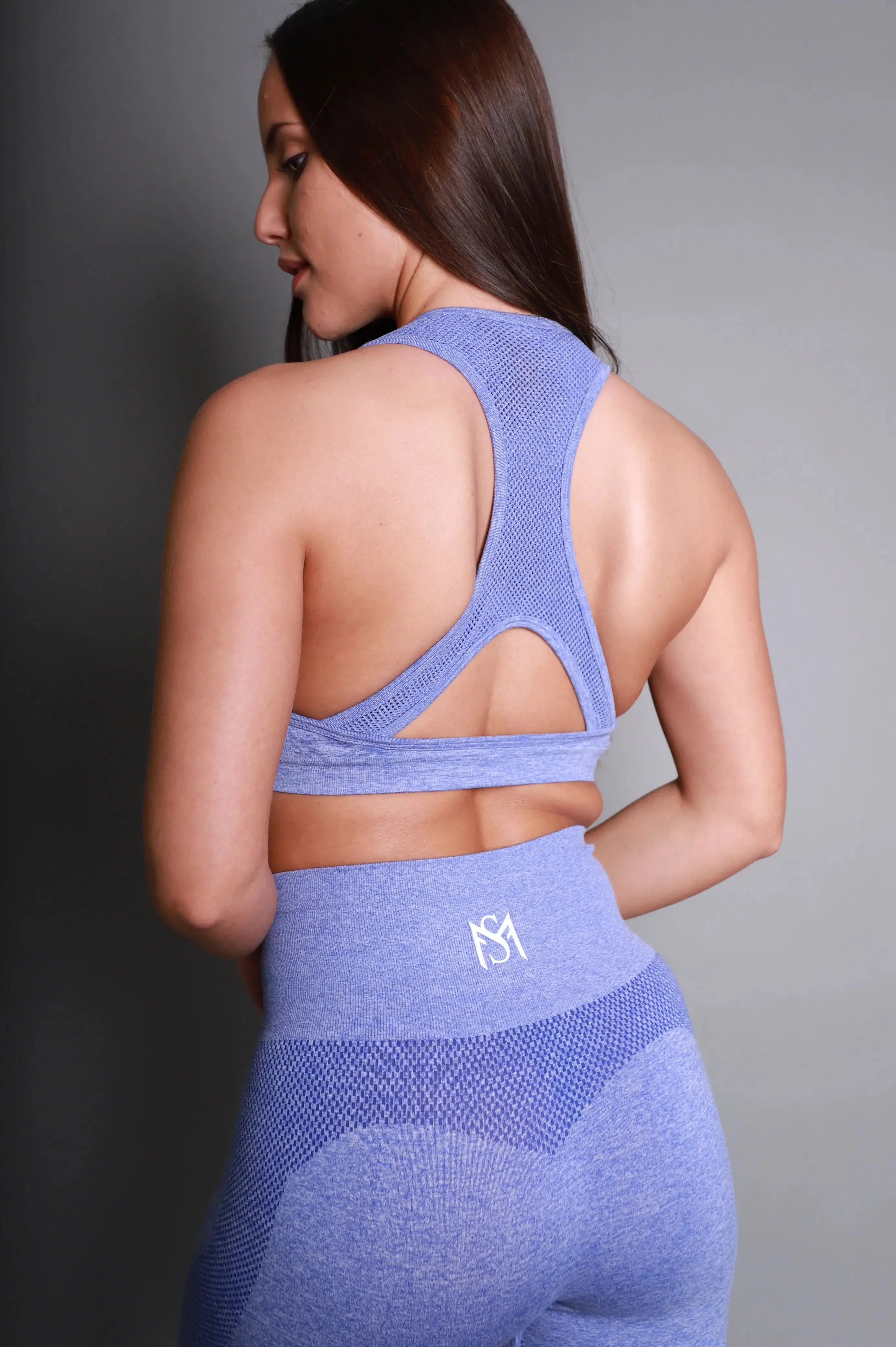 Athletes Blue Sports Bra