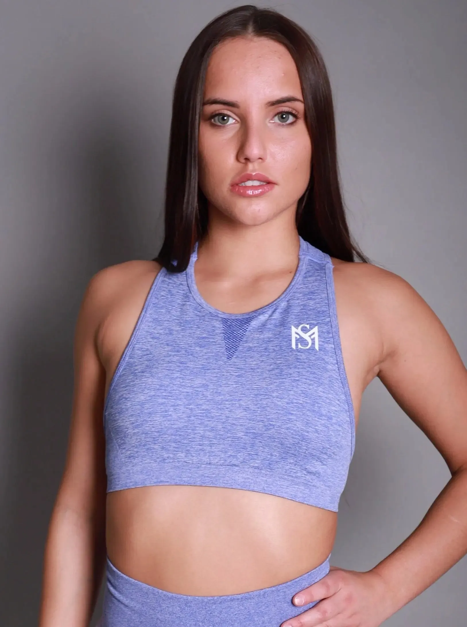Athletes Blue Sports Bra