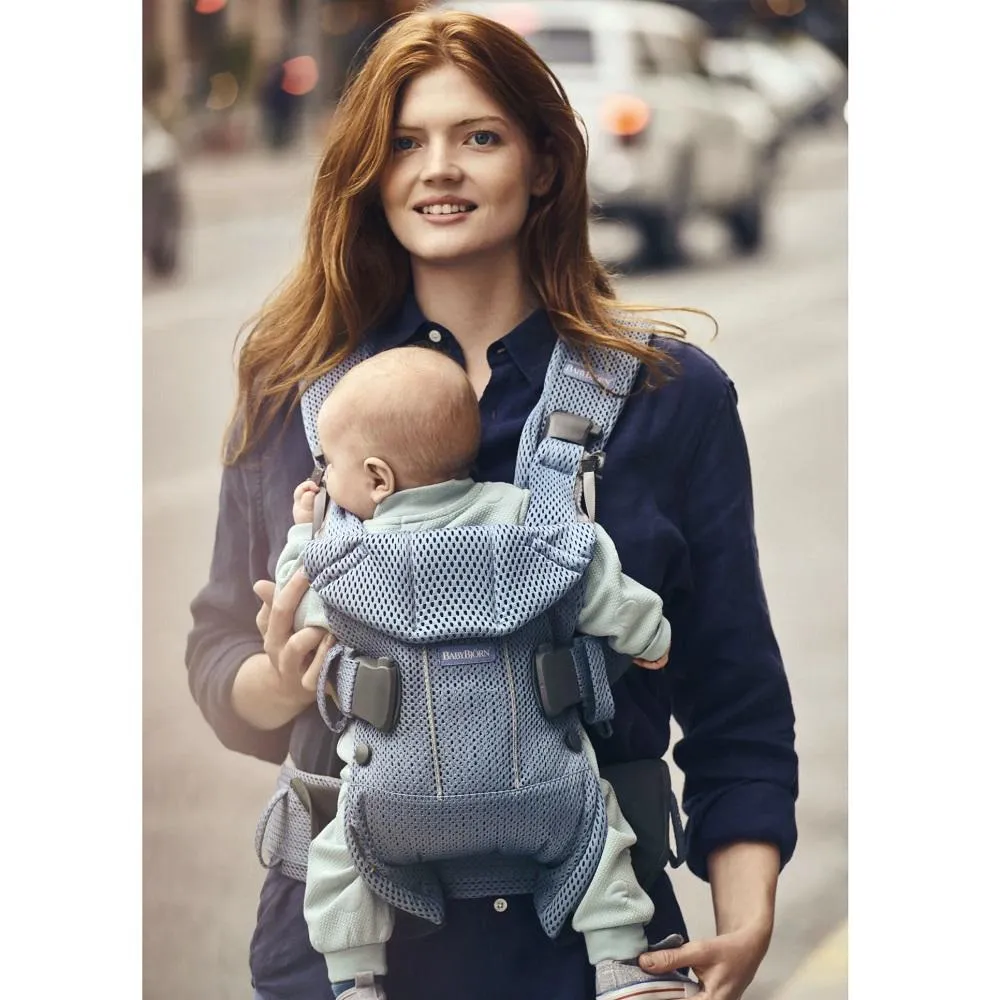 Baby Bjorn Baby Carrier One Air 3D Mesh (Slate Blue)