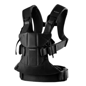 Baby Bjorn Baby Carrier One Cotton Mix (Black)