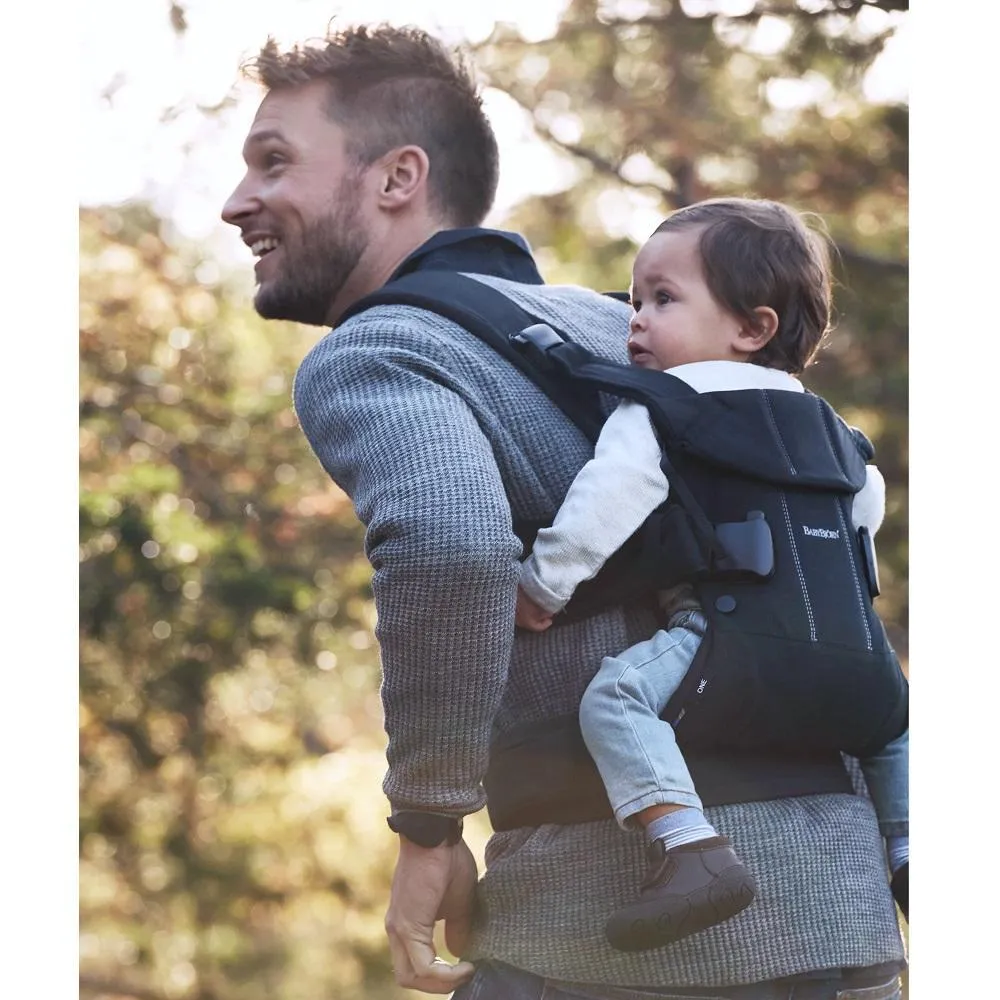 Baby Bjorn Baby Carrier One Cotton Mix (Black)