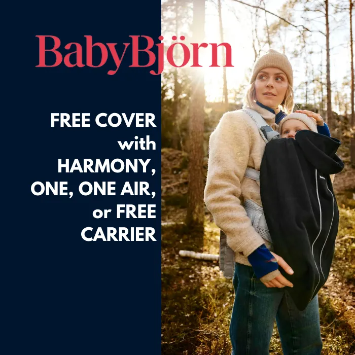 Baby Bjorn Baby Carrier One Cotton Mix (Black)