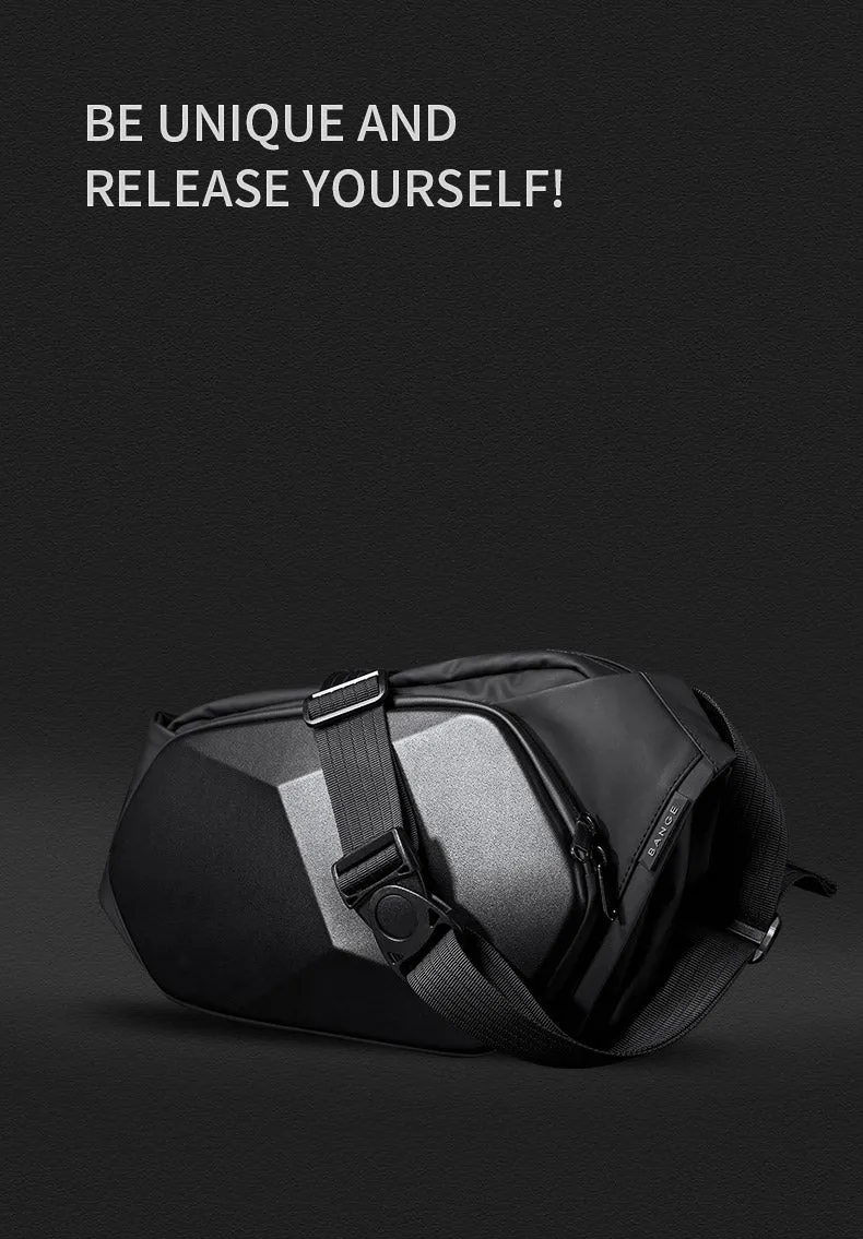 Bange New Sling Bag Waterproof Travel Crossbody for Men