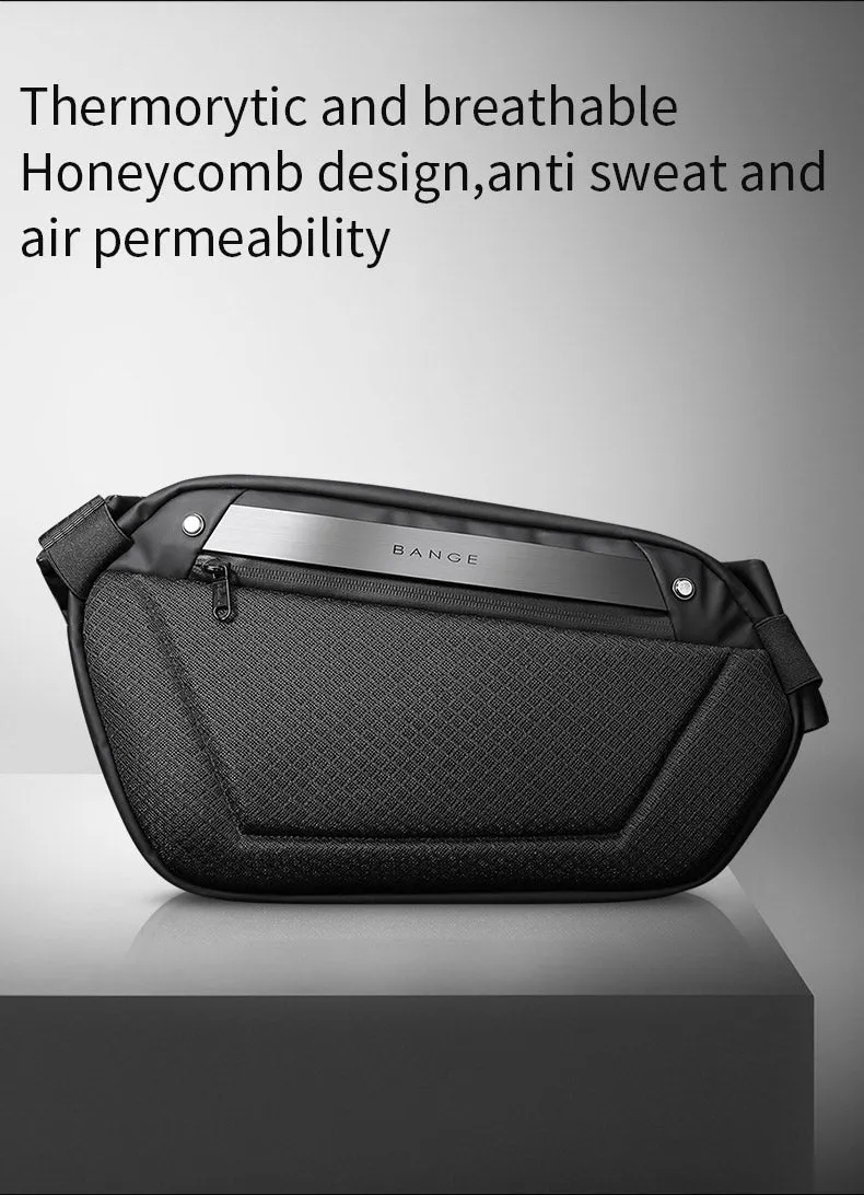 Bange New Sling Bag Waterproof Travel Crossbody for Men