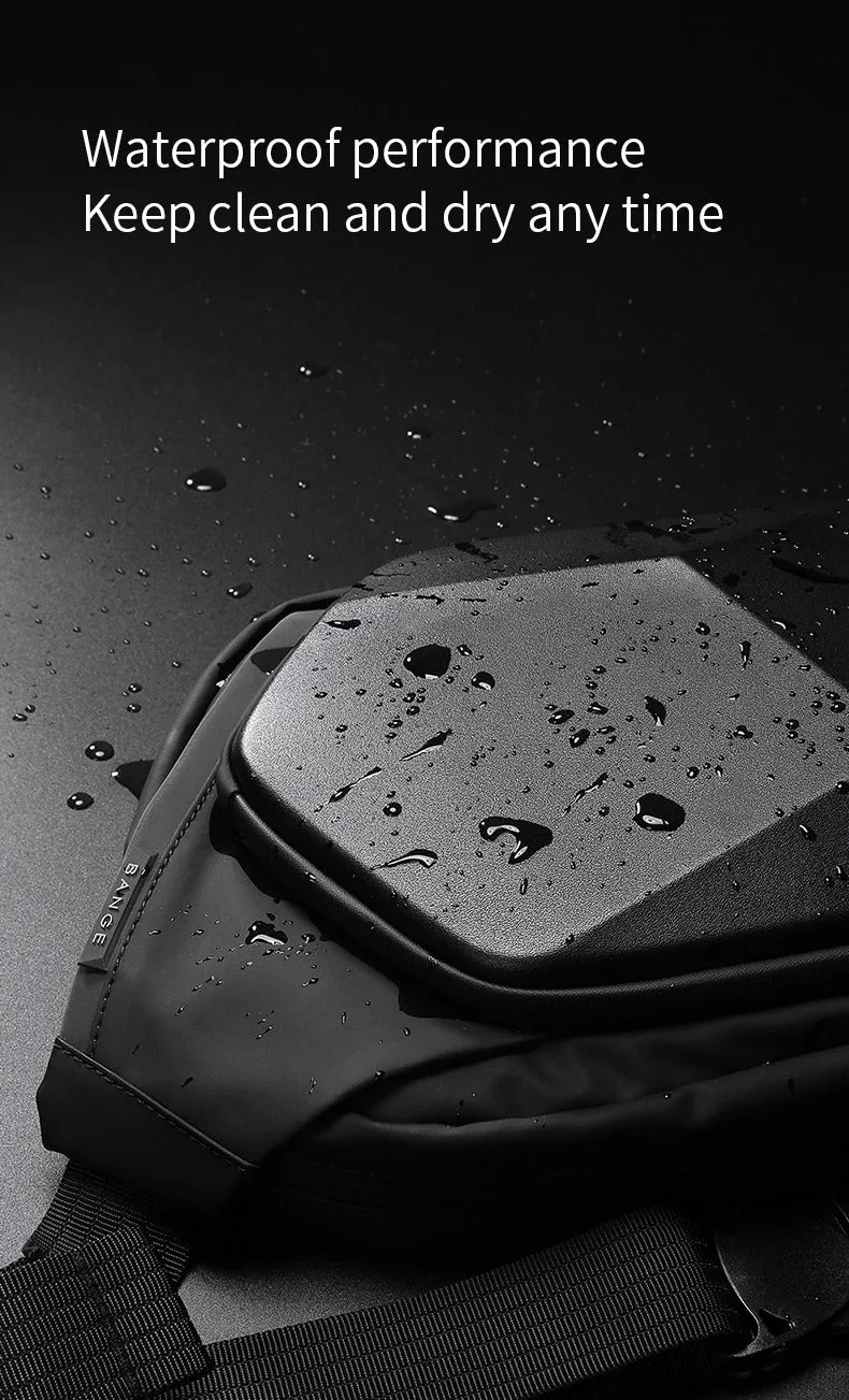 Bange New Sling Bag Waterproof Travel Crossbody for Men