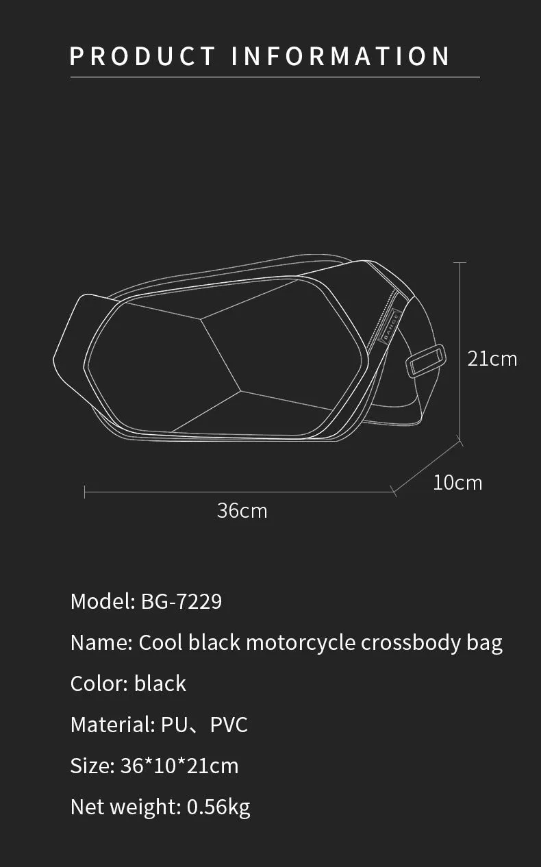 Bange New Sling Bag Waterproof Travel Crossbody for Men
