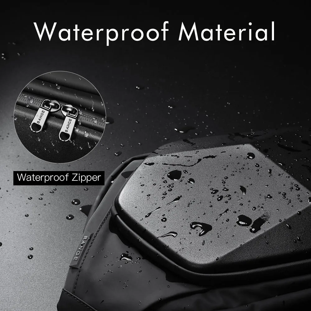 Bange New Sling Bag Waterproof Travel Crossbody for Men