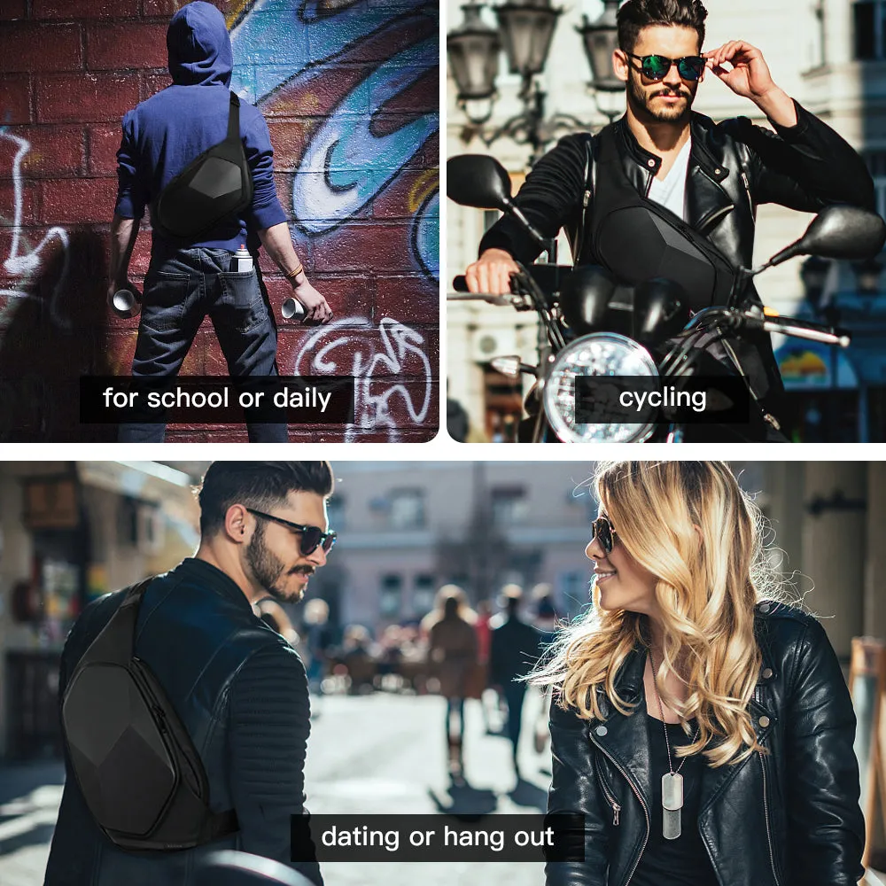 Bange New Sling Bag Waterproof Travel Crossbody for Men