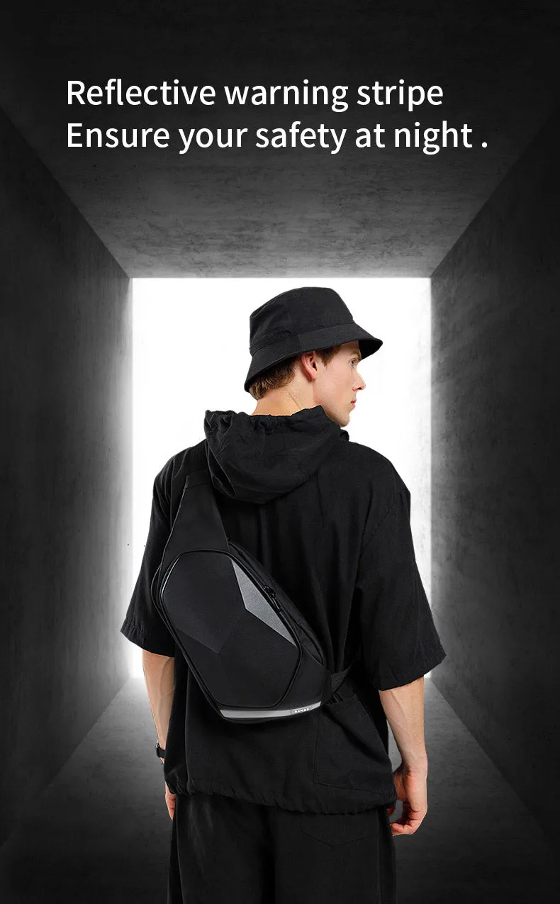 Bange New Sling Bag Waterproof Travel Crossbody for Men