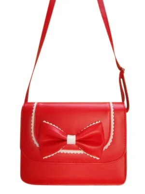 Beautiful Bow PVC Lolita Bag