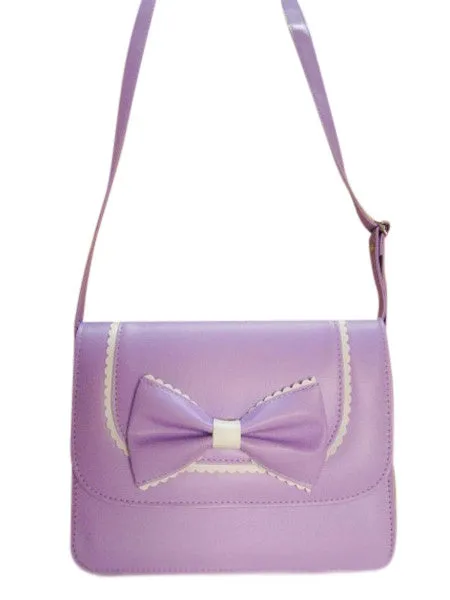 Beautiful Bow PVC Lolita Bag