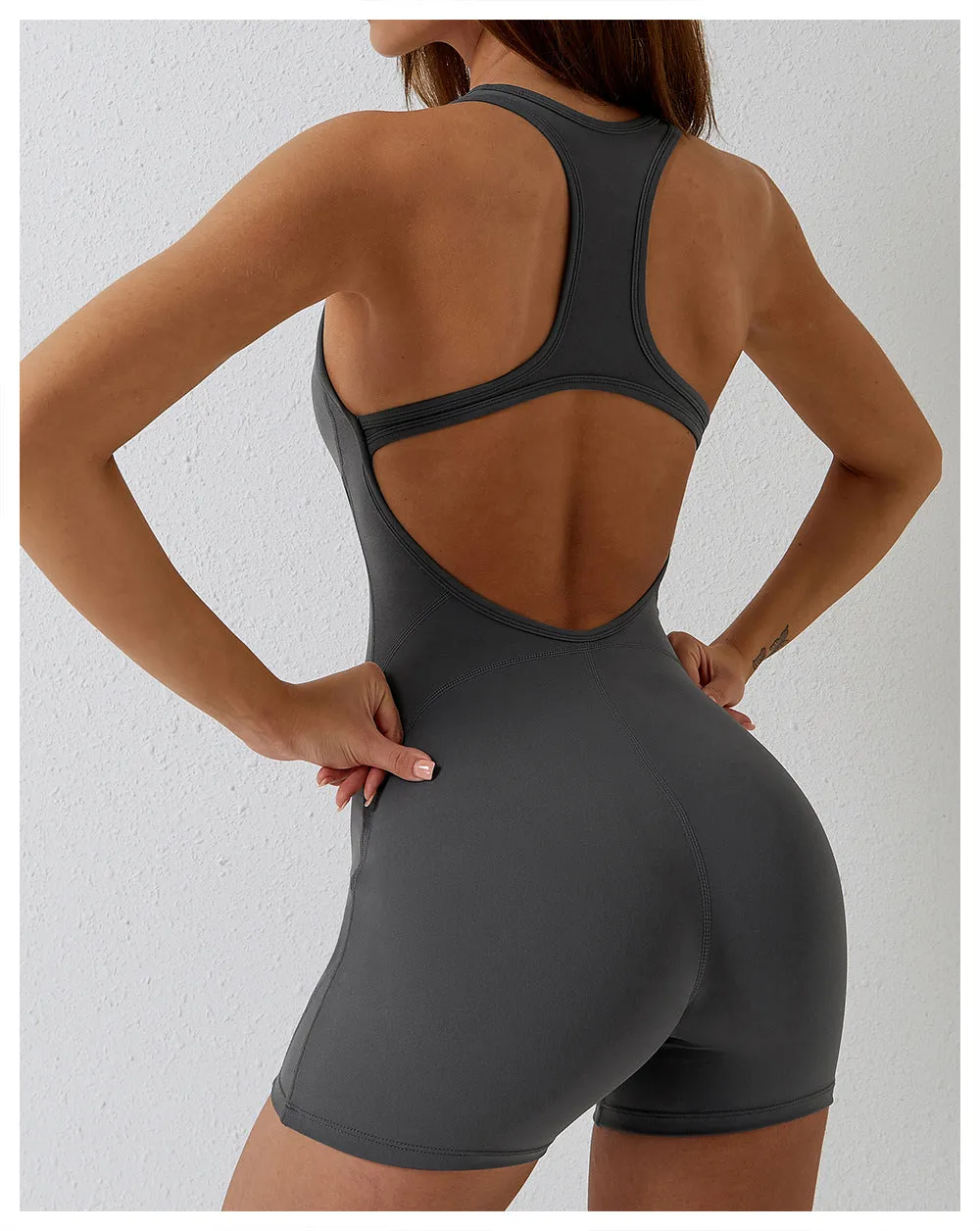 Breathable Air Sports Yoga Bodysuit