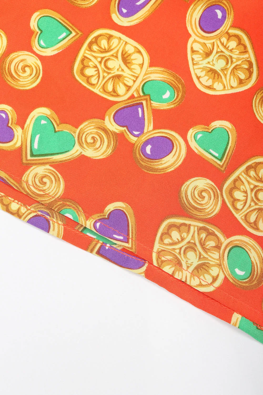 Candy Hearts Silk Tank
