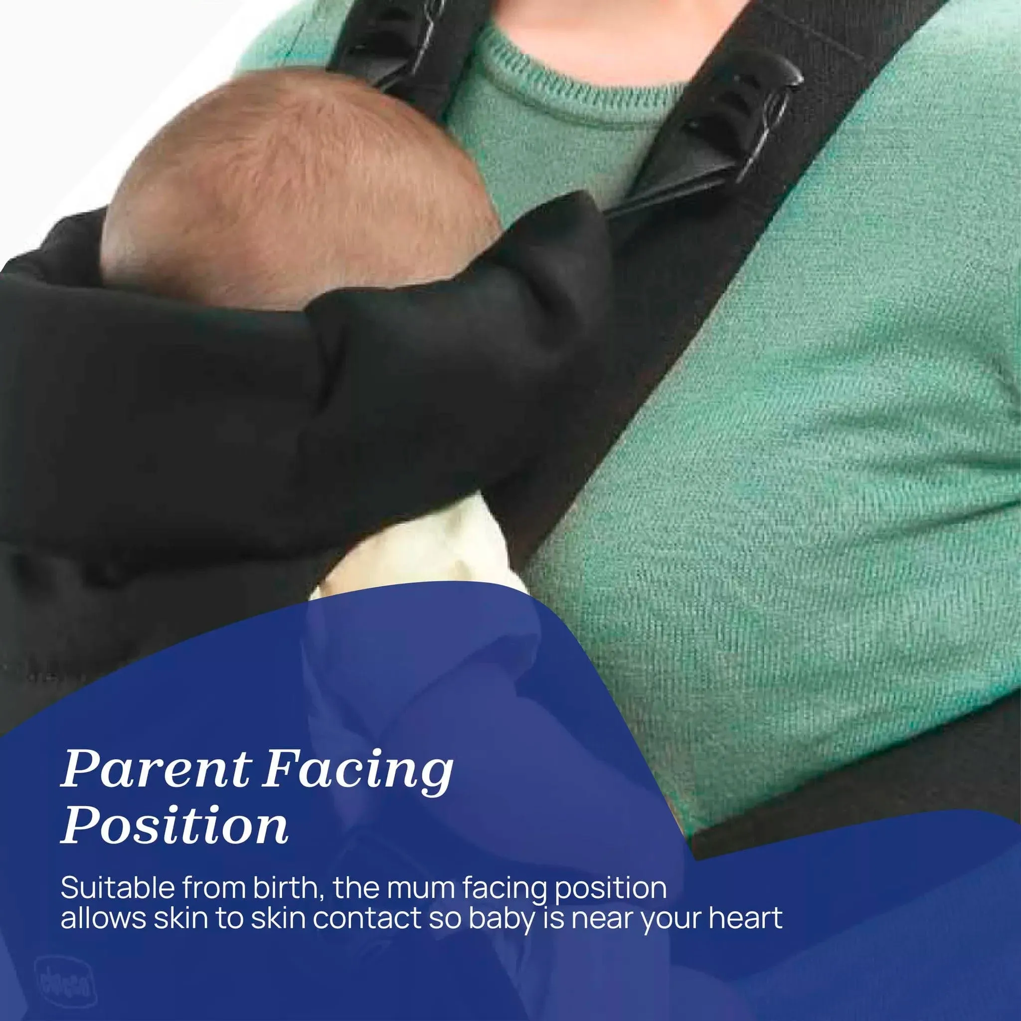 Chicco Easy Fit Baby Carrier - Black Night