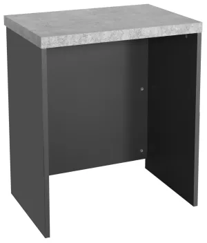 Classic Fusion Stone Open  Office Desk FSODKST