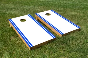 Classic Stripe Edge - White, Blue